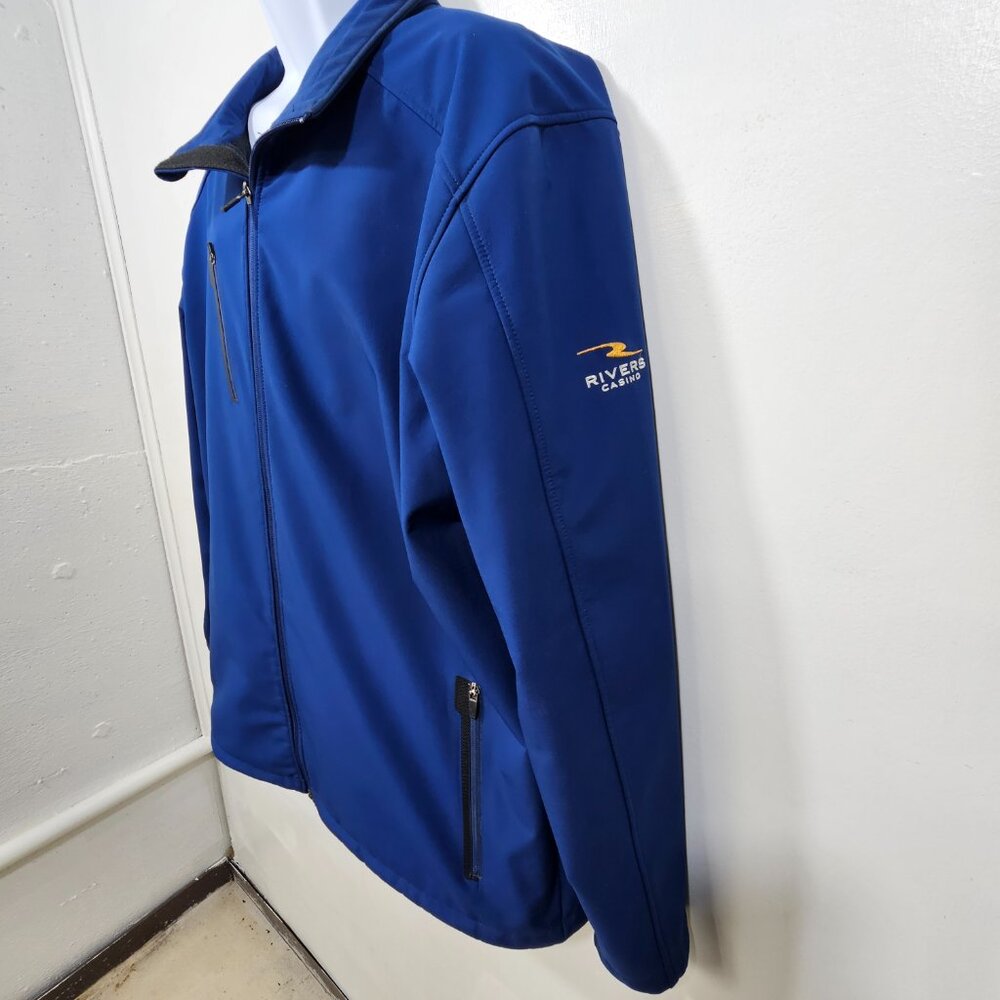 Men’s Port Authority Rivers Casino Zip Up Jacket Size 2XL Lightweight Feel (170) - Picture 5 of 13